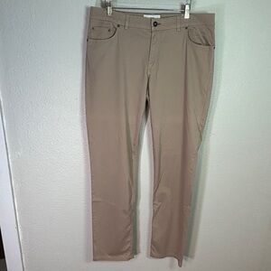 Brax Feel Good Cooper Fancy Regular Fit Pants 38x34 Khaki Stretch Cotton Ukraine